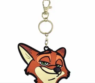 디즈니 주토피아 닉 와일드 토킹 키링