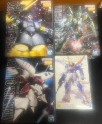 건담 프라모델 키트 세트 6점