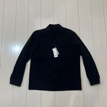 유니클로 감동 셔츠 자켓 남성용 L 블랙