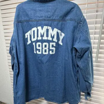 TOMMYJEANS 데님 셔츠