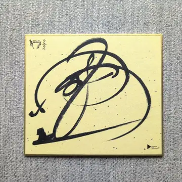 나카지마 미유키 한정품 친필 미니 사인 색지 야회 VOL.17 2/2