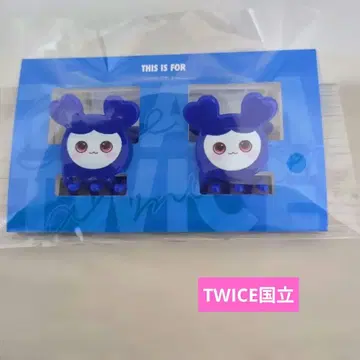 TWICE This is for 국립 쯔위 헤어 클립 미사용 새상품