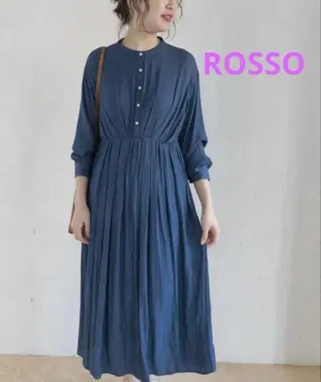 [ 새상품급 ] 어반리서치 로쏘 rosso 허리 절개 개더 원피스