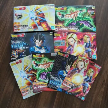 드래곤볼 프라모델 상자 등 4세트
