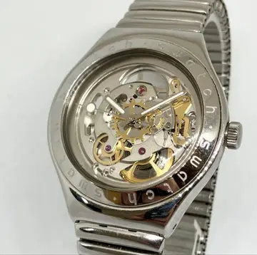 Swatch 스와치 아이러니 양면 스켈레톤 자동 시계