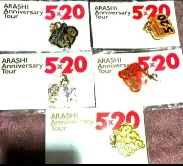 미개봉 새상품 아라시 5 x 20 참 세트