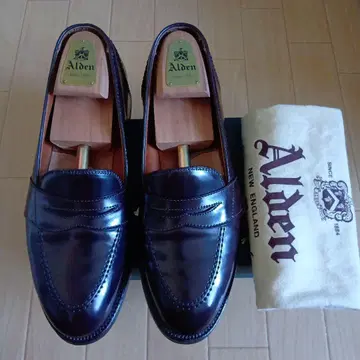 Alden 684 91/2 버건디 코도반 로퍼