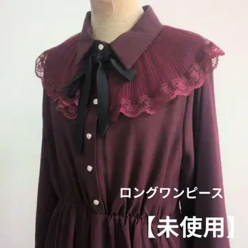 새상품 OLIVEdesOLIVE 롱 원피스 지뢰계 볼드 레이스