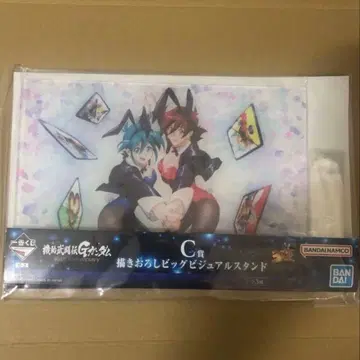 제일복권 기동무투전 G건담 C상 레인&아렌비 비주얼 스탠드