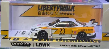 1/43 타막 LBWK ER34 슈퍼 실루엣 스카이라인 화이트