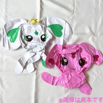 초레어 빛의 전사 프리큐어 맥스하트 공기 벌룬 비닐 인형 2종