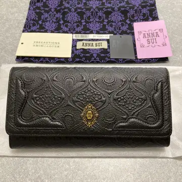 새상품 안나수이 ANNA SUI 외지퍼 장지갑 노바