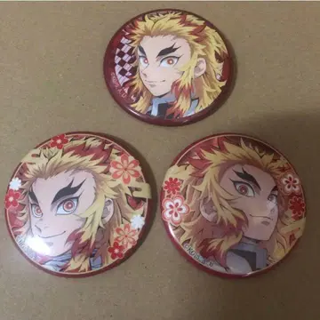 귀멸의 칼날 렌고쿠 쿄쥬로 캔뱃지 모음