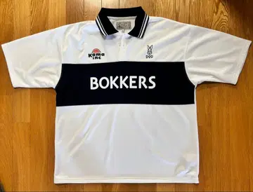 DOD x 니코앤드 콜라보 피케 셔츠 M 사이즈 화이트/네이비