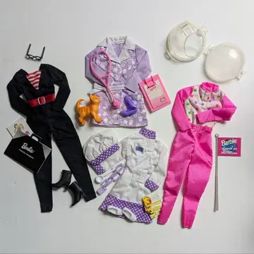 바비 쿨 커리어 디자이너 수의사 우주비행사 셰프