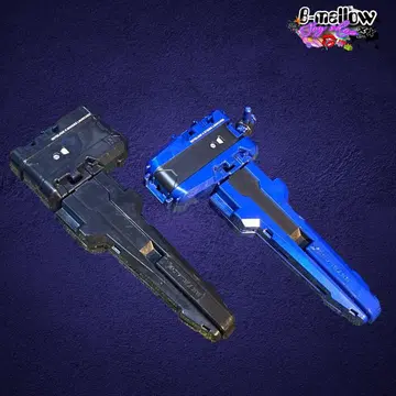 베이블레이드 X 스트링 런처 & 런처 그립 블루 Ver.