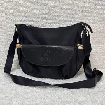 영국 DAKS 닥스 나일론 숄더백 블랙 일본제 경량