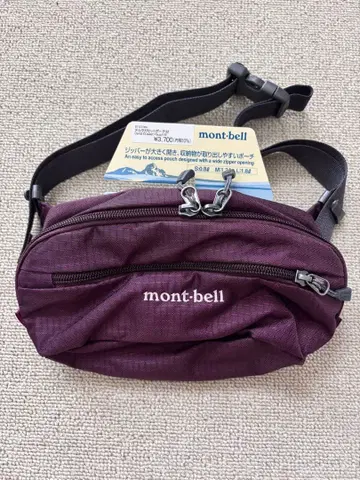몽벨 델타 가셋 파우치 M 퍼플
