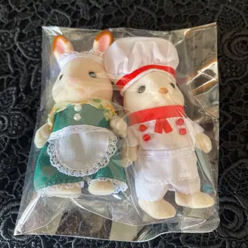 숲의 주방 한정판 쇼콜라 토끼 셰프 웨이트리스 세트