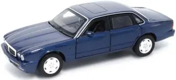 재규어 XJ6 1992년 1/32 블루 라이트 사운드 풀백