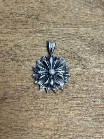 빈티지 펜던트 탑 크로스 모티브 925 각인