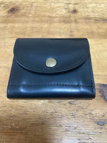 SHIPS any: HORWEEN 컴팩트 지갑 블랙