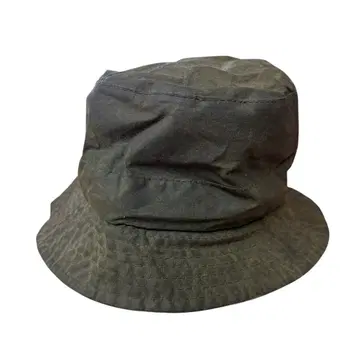 90s 영국제 바버 오일드 버킷 햇