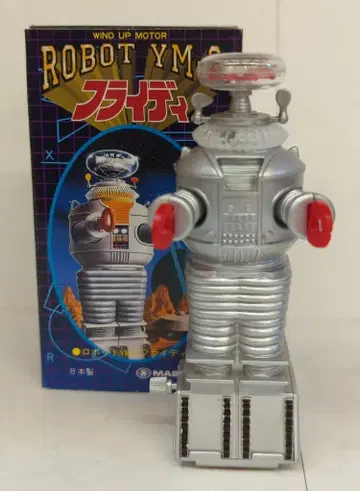 마스다야 코퍼레이션 플라스틱제 태엽 YM-3 플라이디 로봇