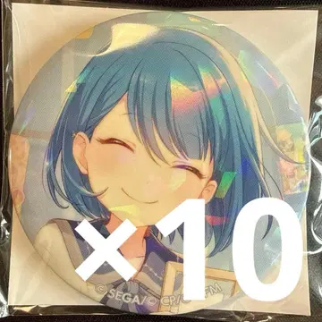 키리타니 하루카 프로세카 글리터 캔뱃지 9B 10개 특전