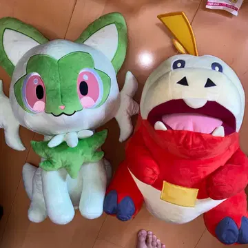 냐오하 등신대 봉제 인형 뜨아거 포켓몬 센터