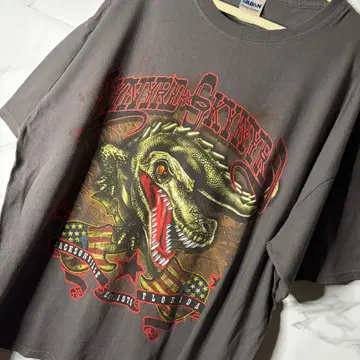 [선착순] Lynyrd Skynyrd 공룡 그래픽 T셔츠 양면