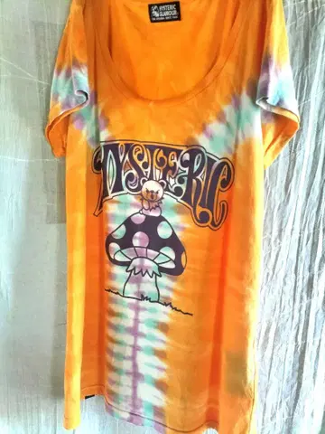HYSTERIC GLAMOUR 타이다이 T셔츠