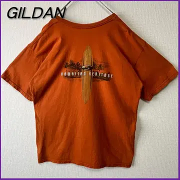 [레어] GILDAN 길단 백 프린트 T셔츠 오버 사이즈
