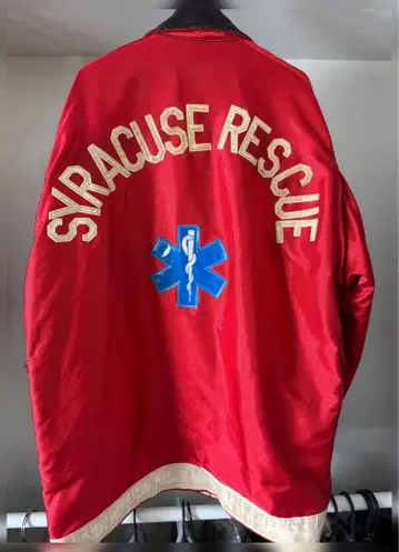 구급 구조대 자켓 (90s USA) 소방 SYRACUSE RESCUE