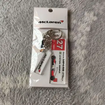 맥라렌 혼다 F1 아일톤 세나 아크릴 키링