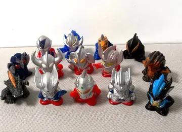 울트라맨 손가락 인형 소프트 비닐 묶음 판매 괴수 피규어 세트