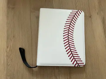 야구 디자인 카드 케이스 링 바인더식