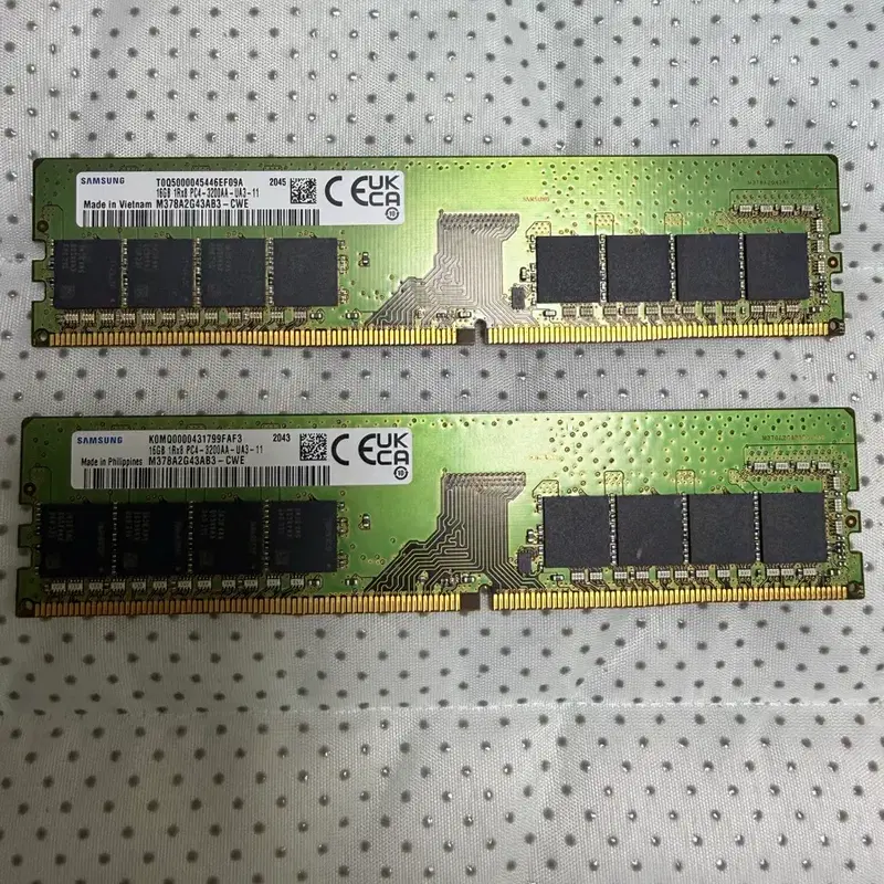 삼성 램 DDR4 32GB (16GB x 2) 3200