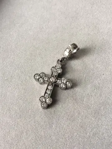 [새상품] silver925 크로스 십자가 펜던트 탑 각인 있음