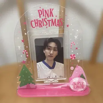 super junior 은혁 pink christmas 아크릴 스탠드