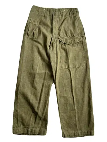 영국군 그린 데님 트라우저