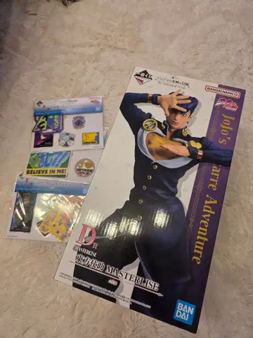 죠죠의 기묘한 모험 제일복권 D상 히가시카타 죠스케와 L상 스티커