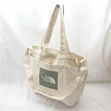 더 노스페이스 오가닉 코튼 토트백 내추럴 계열