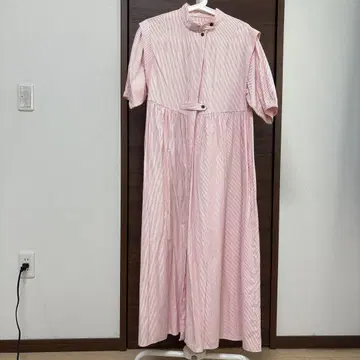 freaks store 스트랩 반팔 롱 원피스