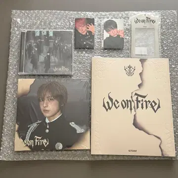 &TEAM 3rd EP [ We on Fire ] CD 특전 세트