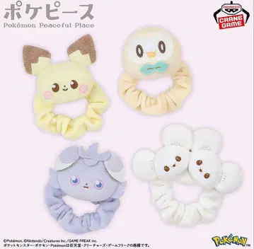 포켓피스 봉제 인형 밴딩 ~피츄, 스퍼, 모쿠로, 와카네즈미~