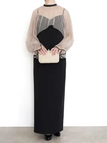 MANY WAY AIRY VEIL DRESS