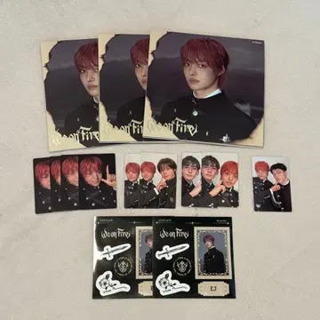 &TEAM We on Fire 위주 EJ 트레이딩 카드 솔로 재킷