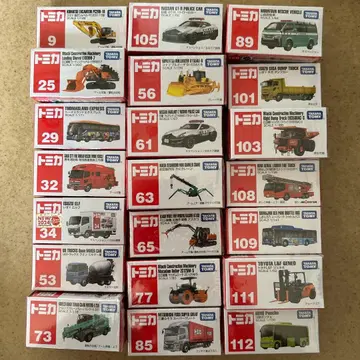 토미카 (버스 중장비 트럭 경찰차 소방차)