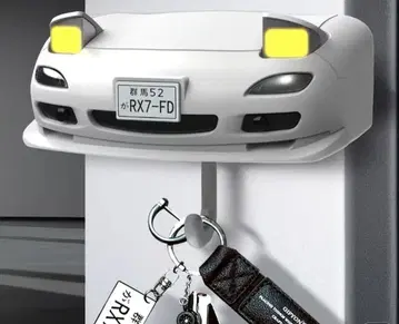 RX-7 이니셜 D 열쇠 랙 키 랙 키 행거 열쇠 랙
